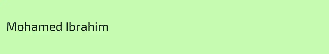 Mohamed Ibrahim